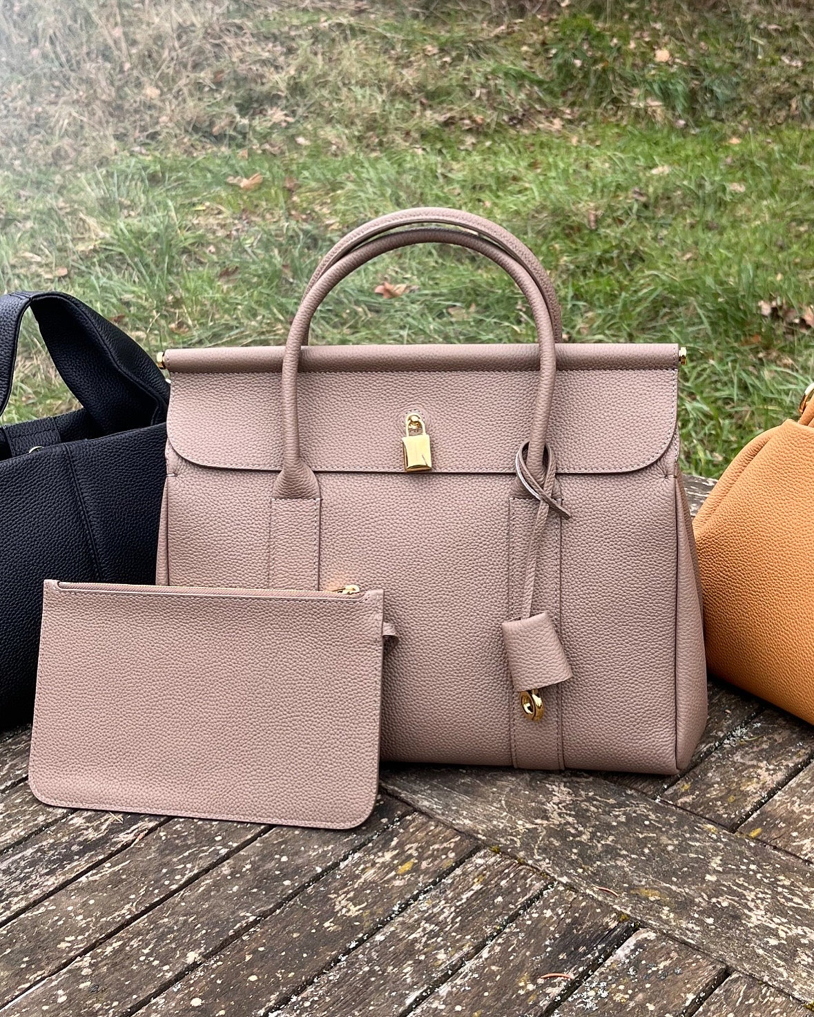 LANA PARIS | Le sac « Louisa » Choco