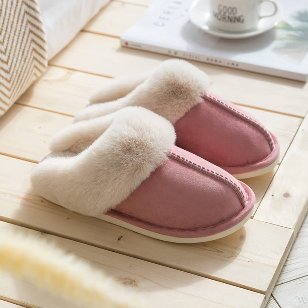 LANA PARIS | Chaussons Mules • Rose